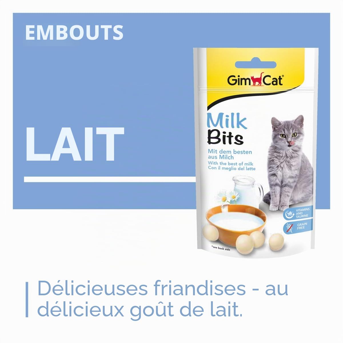 gimcat-milk-bits-snack-lait-vitamin-pour-chat-8-x-40-g image 2