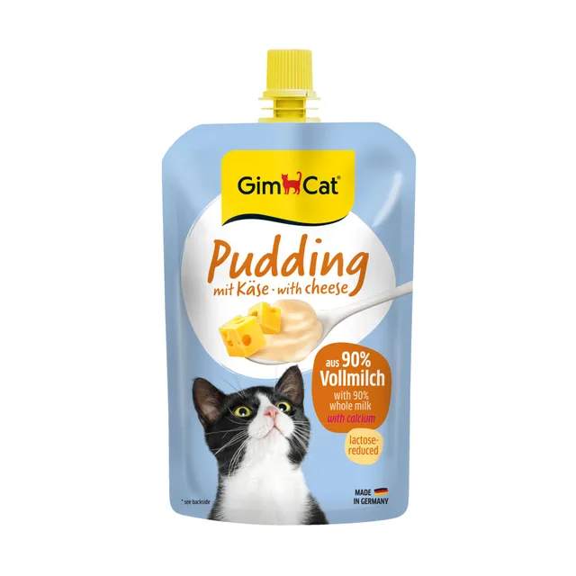 gimcat-pudding-au-fromage-snack-cr-meux-pour-chat-riche-en-calcium-fabriqu-en-al image 1