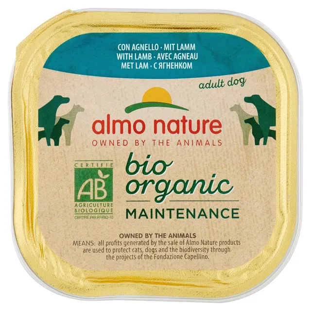 almo-nature-daily-menu-bio-poulet-p-t-e-chien-300-g image 1