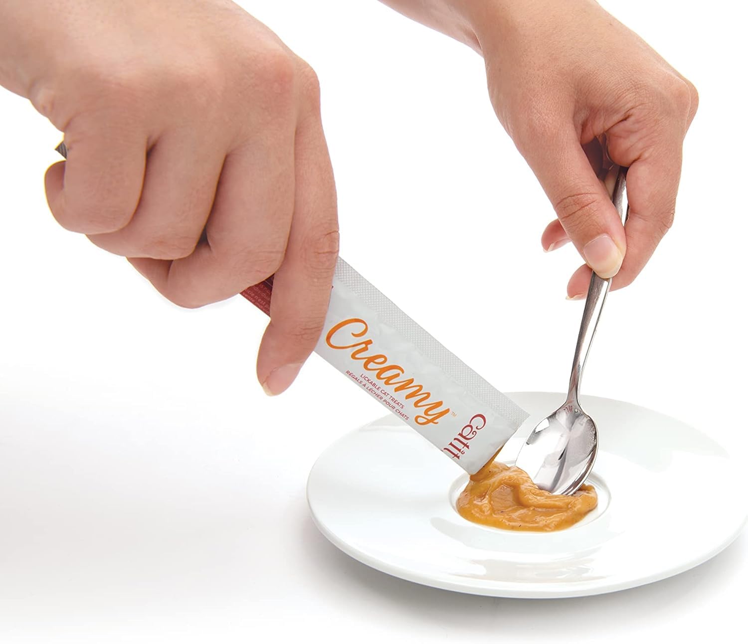 catit-creamy-snack-cr-meux-pour-chat-thon-et-crabe-4-tubes-x-10-g image 2