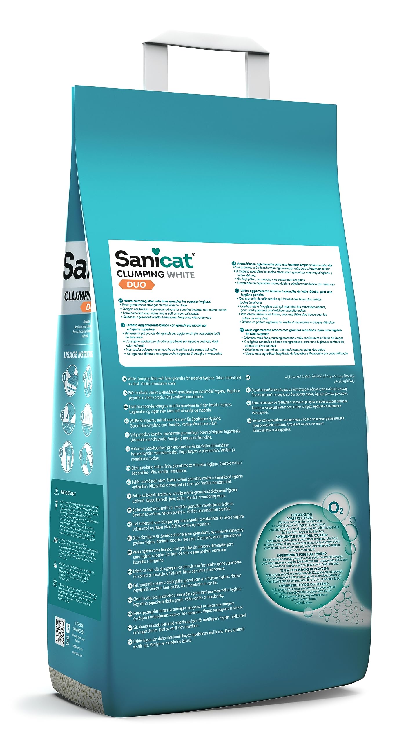 sanicat-liti-re-agglom-rante-blanche-vanille-mandarine-10-l image 3