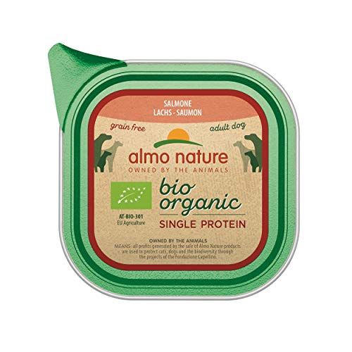 almo-nature-bio-organic-grain-free-pate-humide-bio-pour-chien-adulte-au-saumon-1 image 2