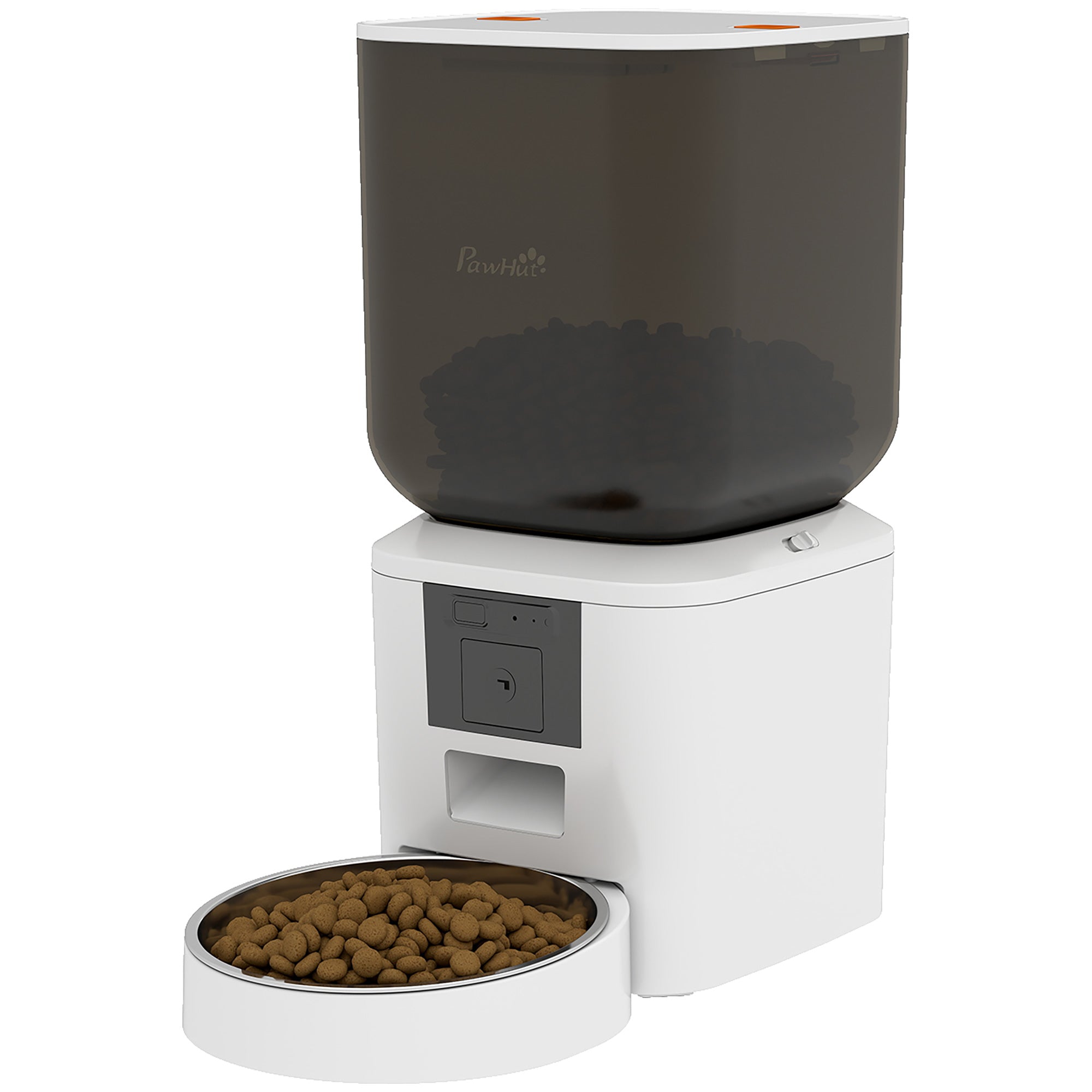 pawhut-distributeur-croquettes-automatique-8l-avec-cam-ra-vision-nocturne-wifi image 2