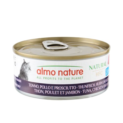 almo-nature-hfc-natural-thon-poulet-et-jambon-nourriture-humide-24-x-150g image 6