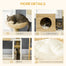 pawhut-arbre-chat-tour-haute-avec-griffoirs-et-chelle image 6