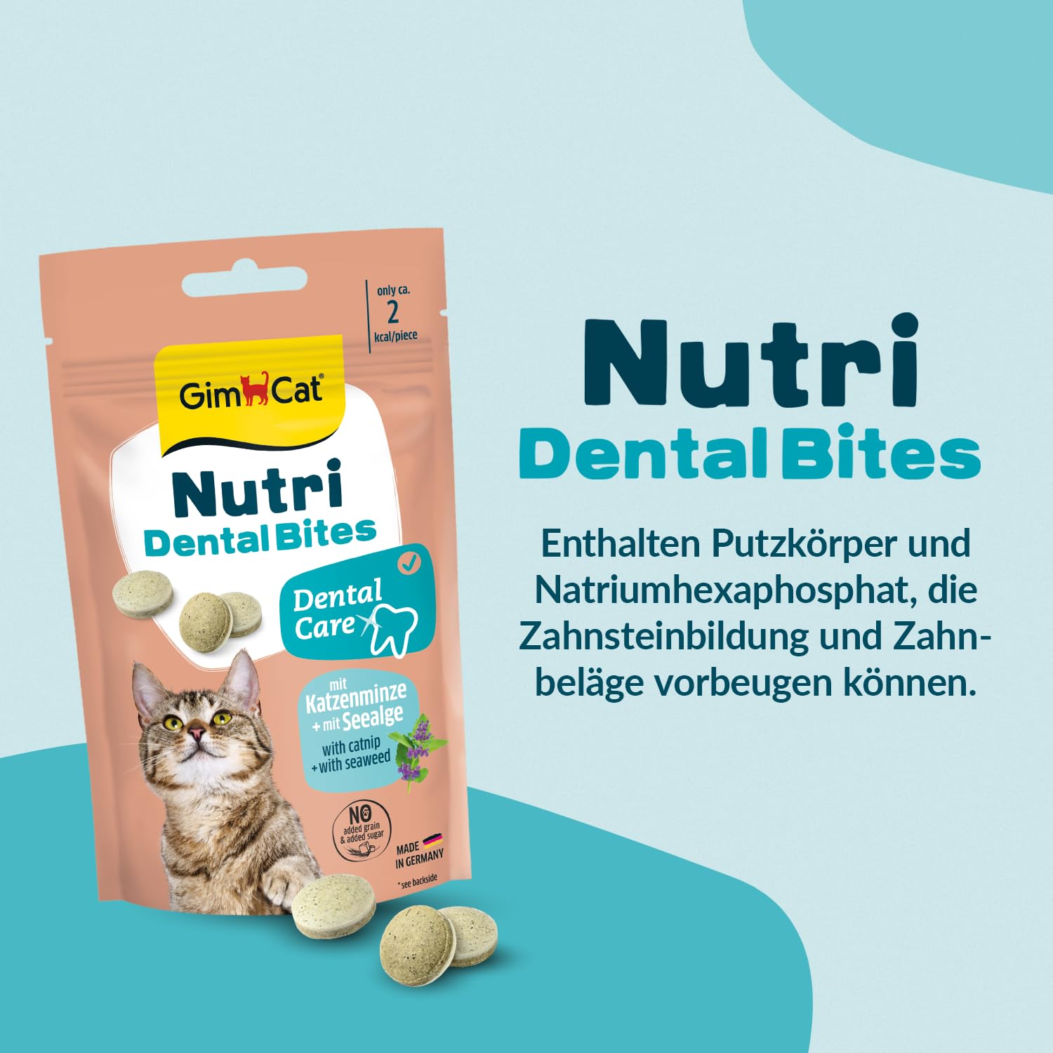 gimcat-nutri-dental-bouch-es-herbe-chat-pour-hygi-ne-dentaire-425-g image 2