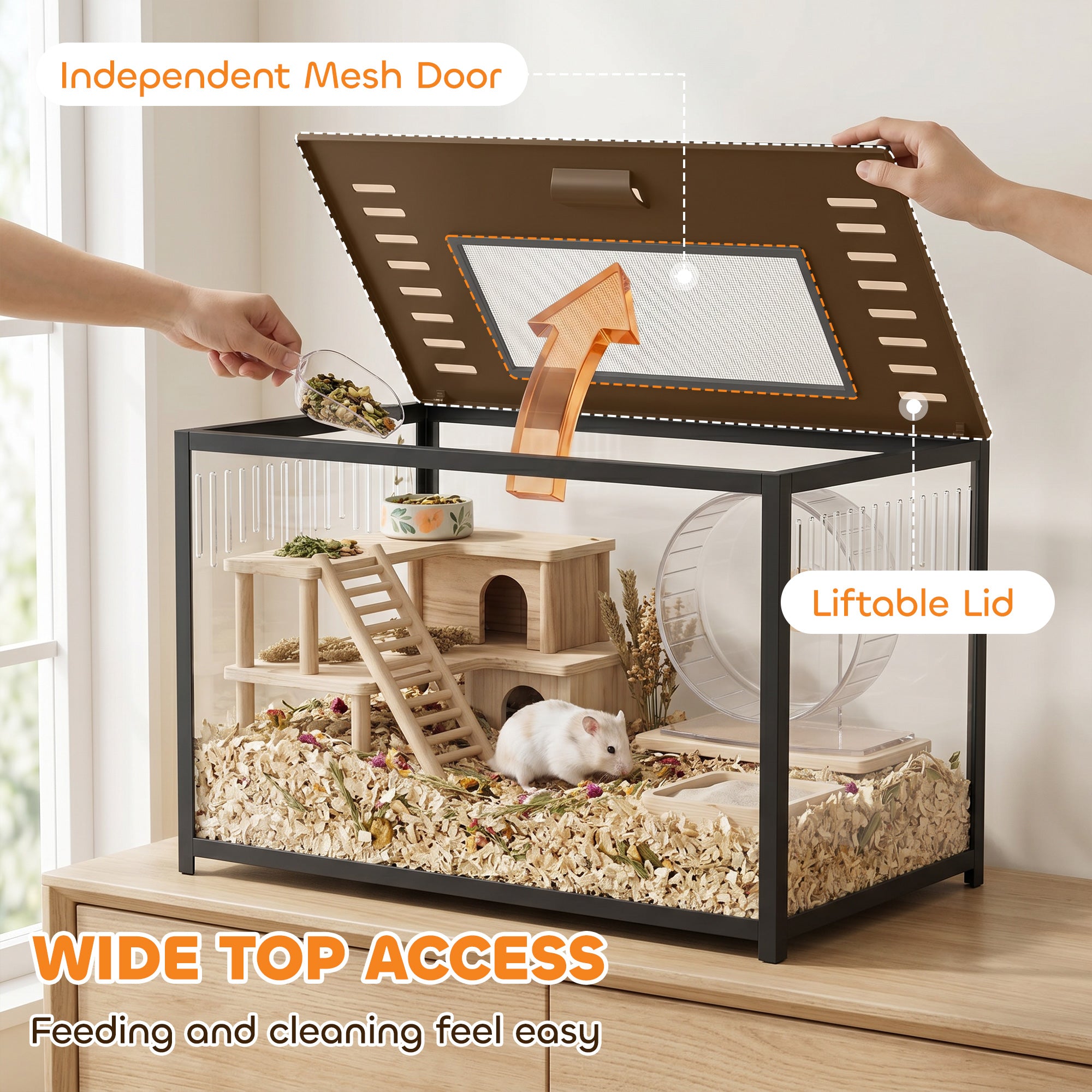 pawhut-cage-hamster-m-tal-anti-rongement-80-x-45-x-50-5-cm-noire image 8