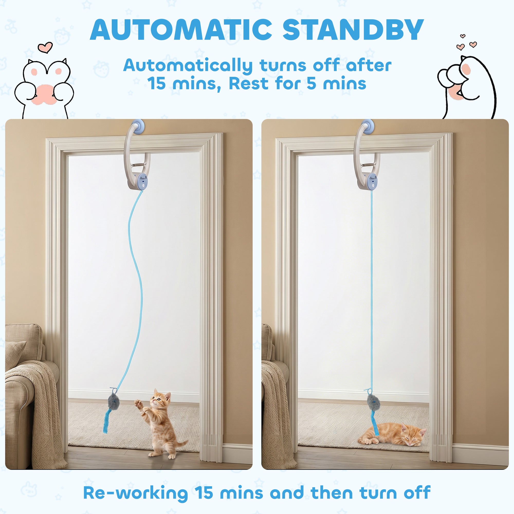 pawhut-jouet-chat-souris-rebondissante-automatique-suspendre-rechargeable-usb image 7