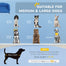 pawhut-canap-chien-design-perle-mousse-bleu-fonc image 4