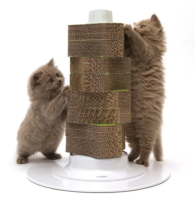 catit-senses-2-0-griffoir-pour-chat-disques-carton-renouvelable image 1