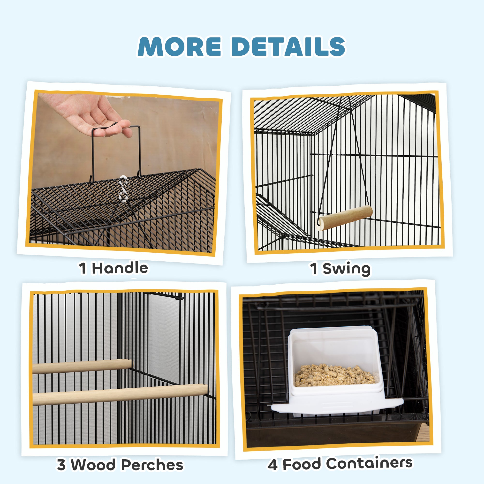 pawhut-cage-oiseaux-mobile-sur-roulettes-avec-perchoirs-43-x-32-5-x-163-cm image 6