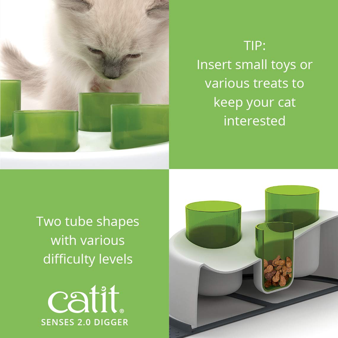 catit-senses-2-0-digger-pelle-distributeur-de-friandises-et-croquettes-pour-chat image 5