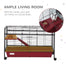 pawhut-cage-petits-animaux-41-avec-mangeoire-roulettes-rampe-et-plateforme image 5