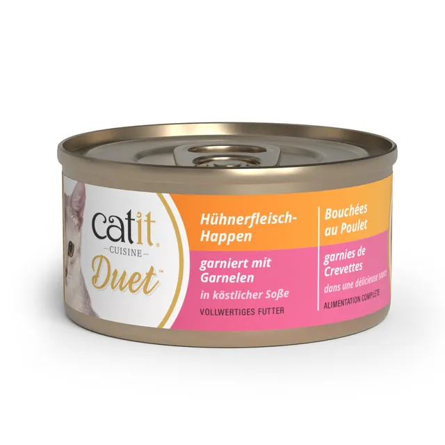 catit-cuisine-duet-poulet-et-crevettes-en-sauce-75-g image 1