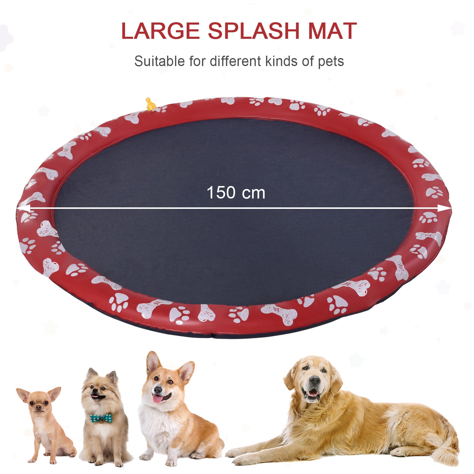 pawhut-tapis-splash-pad-pour-chien-170-cm-avec-sprinkler-antid-rapant-bleu-c-rul image 7