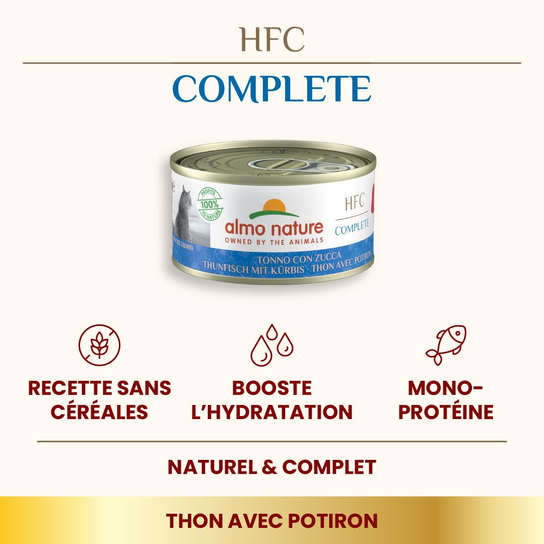 almo-nature-hfc-complete-nourriture-humide-chat-adulte-thon-au-potiron-70-g-x-24 image 2