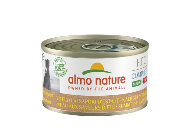 almo-nature-hfc-complete-aliment-humide-pour-chien-adulte-veau-saveurs-d-t-24-bo image 1
