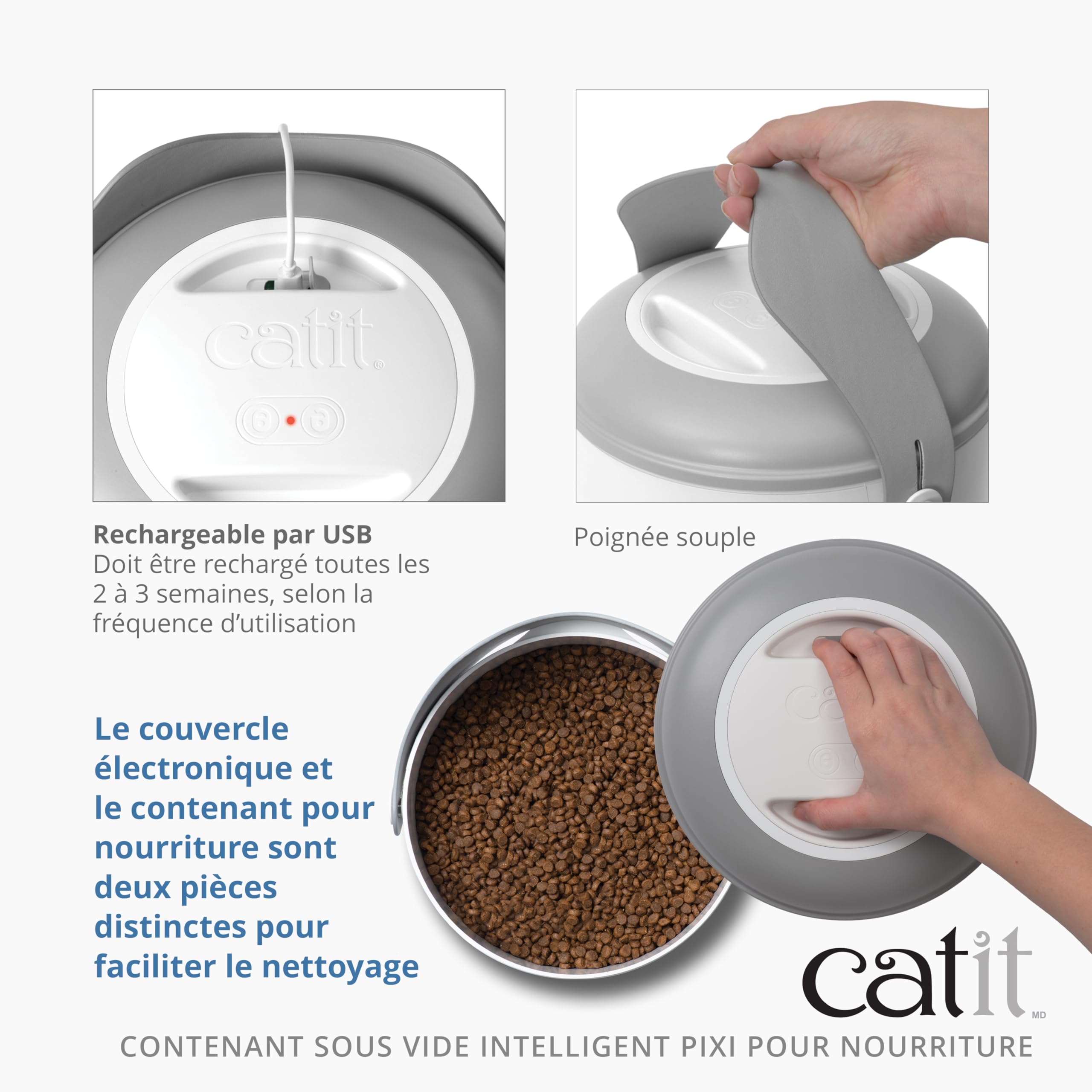 catit-smart-vacuum-conteneur-herm-tique-pour-croquettes-chat-et-chien-conservati image 6
