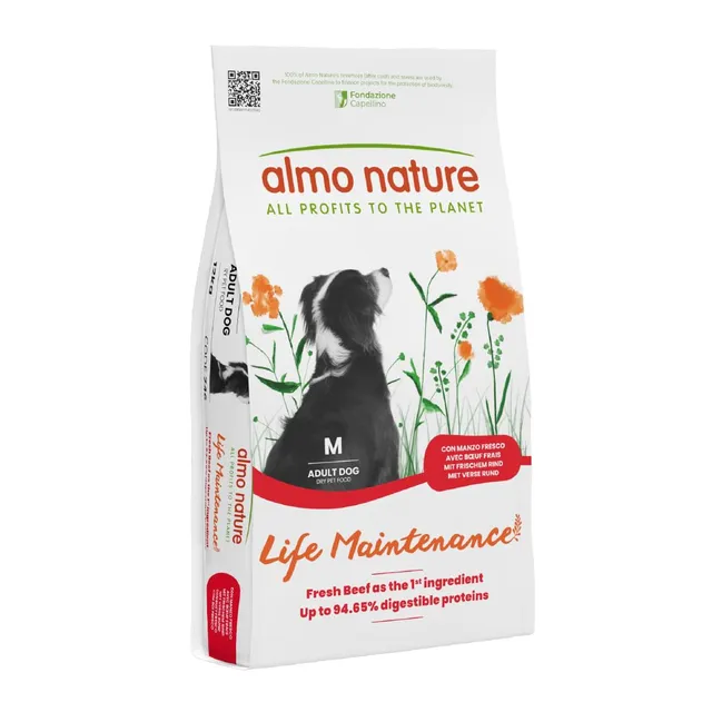 almo-nature-holistic-maintenance-m-au-boeuf-frais-croquettes-chien-moyen-12-kg image 1