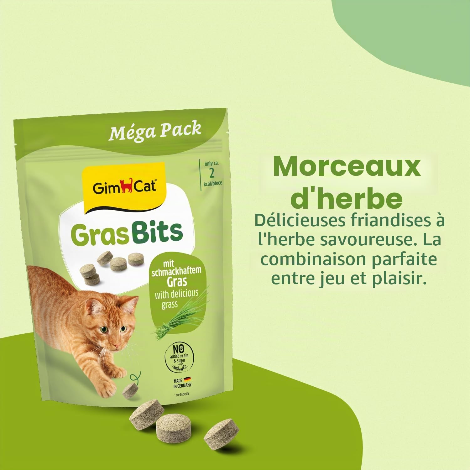 gimcat-gras-bits-friandise-herbe-vitamines-pour-chat-425-g image 2