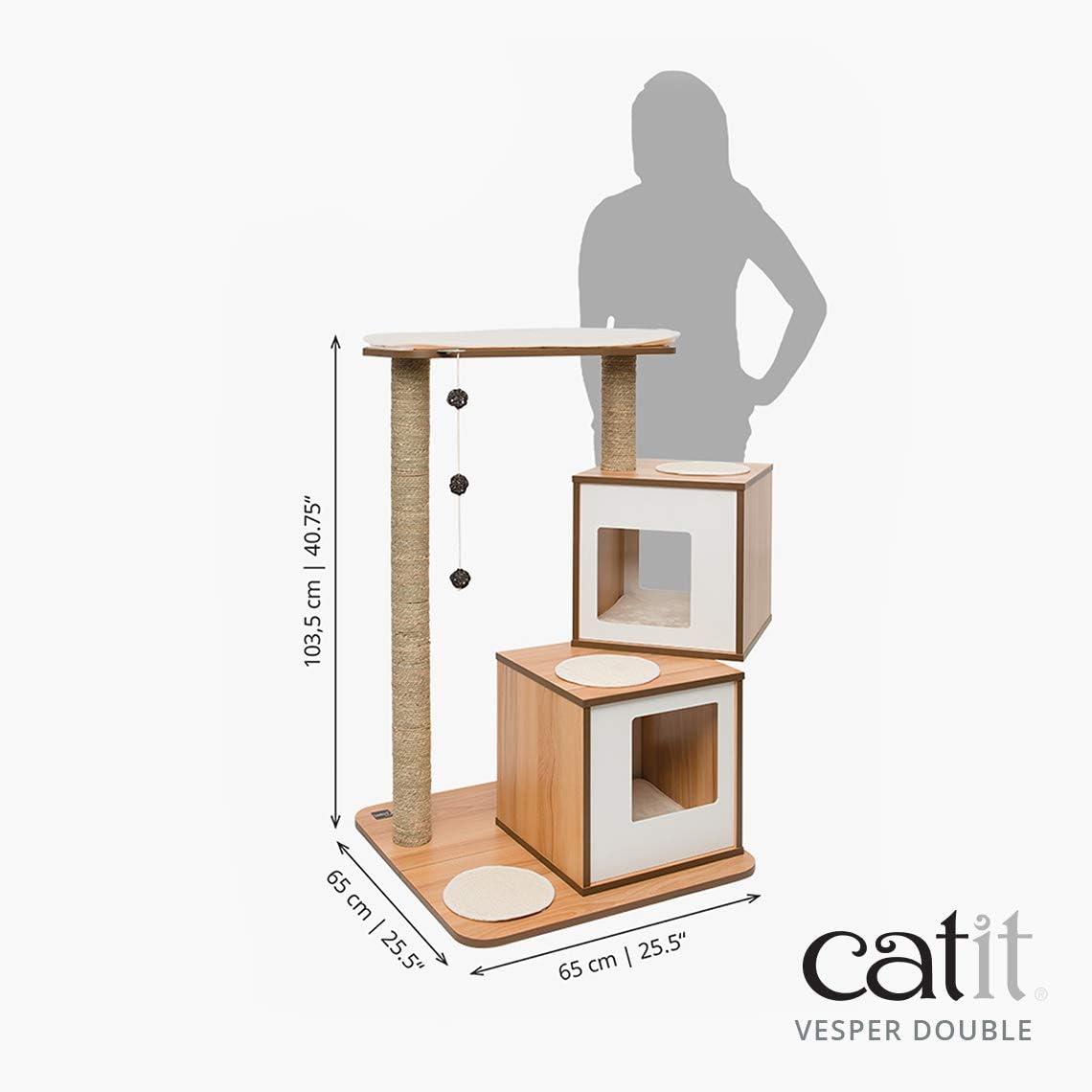 catit-vesper-double-52048-arbre-chat-double-noyer image 8