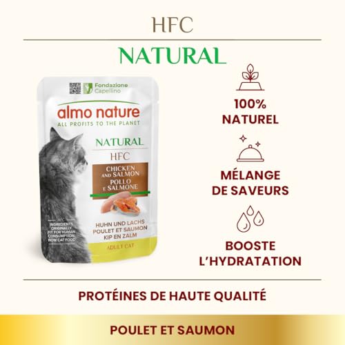 almo-nature-hfc-natural-poulet-et-saumon-lot-de-24-sachets-de-55-g image 7