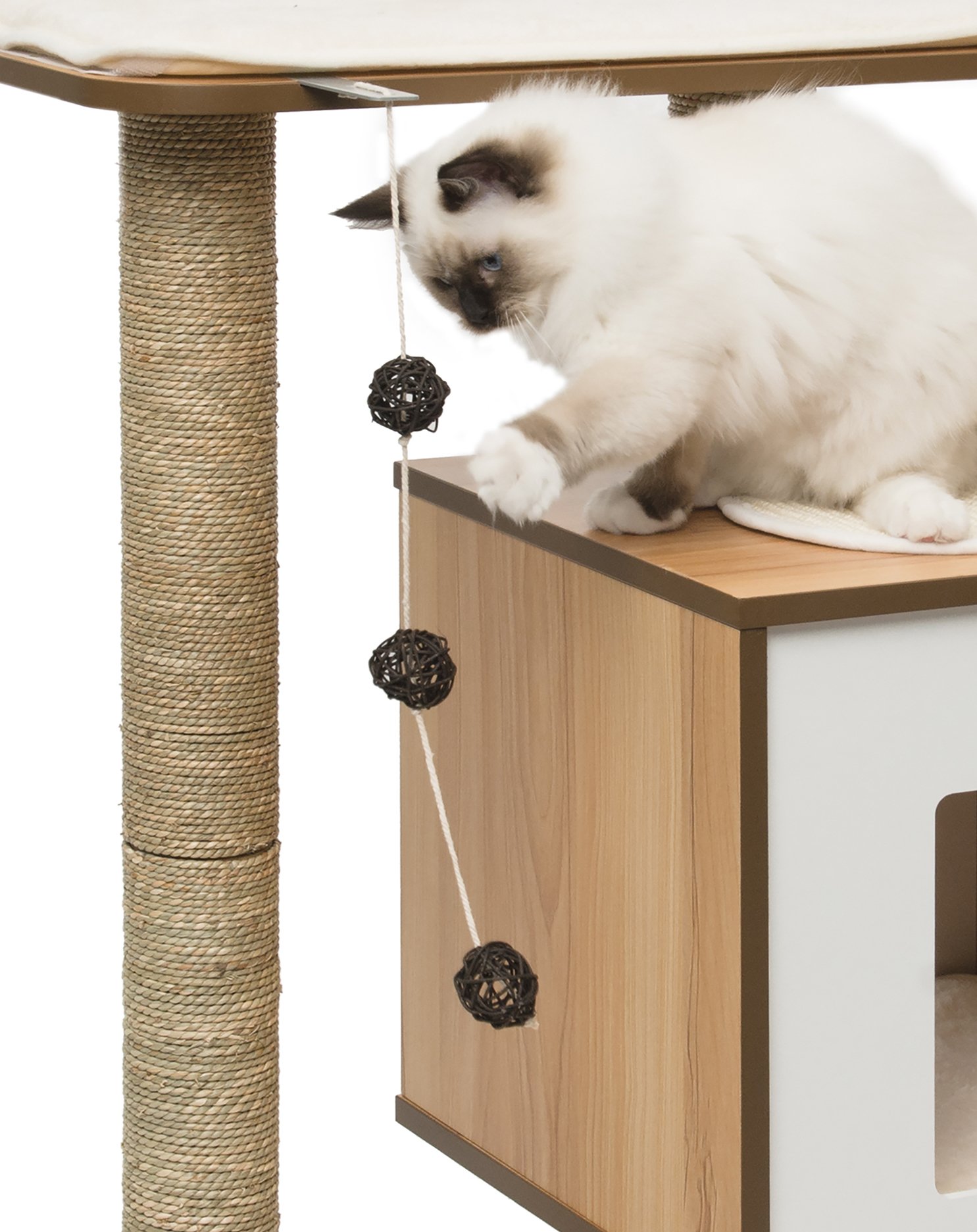 catit-vesper-base-52042-arbre-chat-cube-noyer image 3