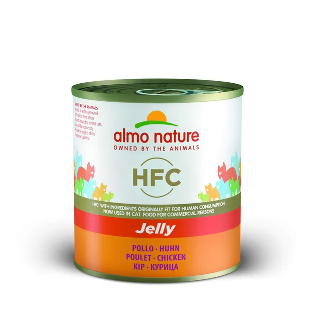 almo-nature-hfc-jelly-poulet-nourriture-humide-chat-12-x-280-g image 1