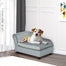 pawhut-canap-pour-petit-chien-avec-coffre-de-rangement-gris-clair image 3