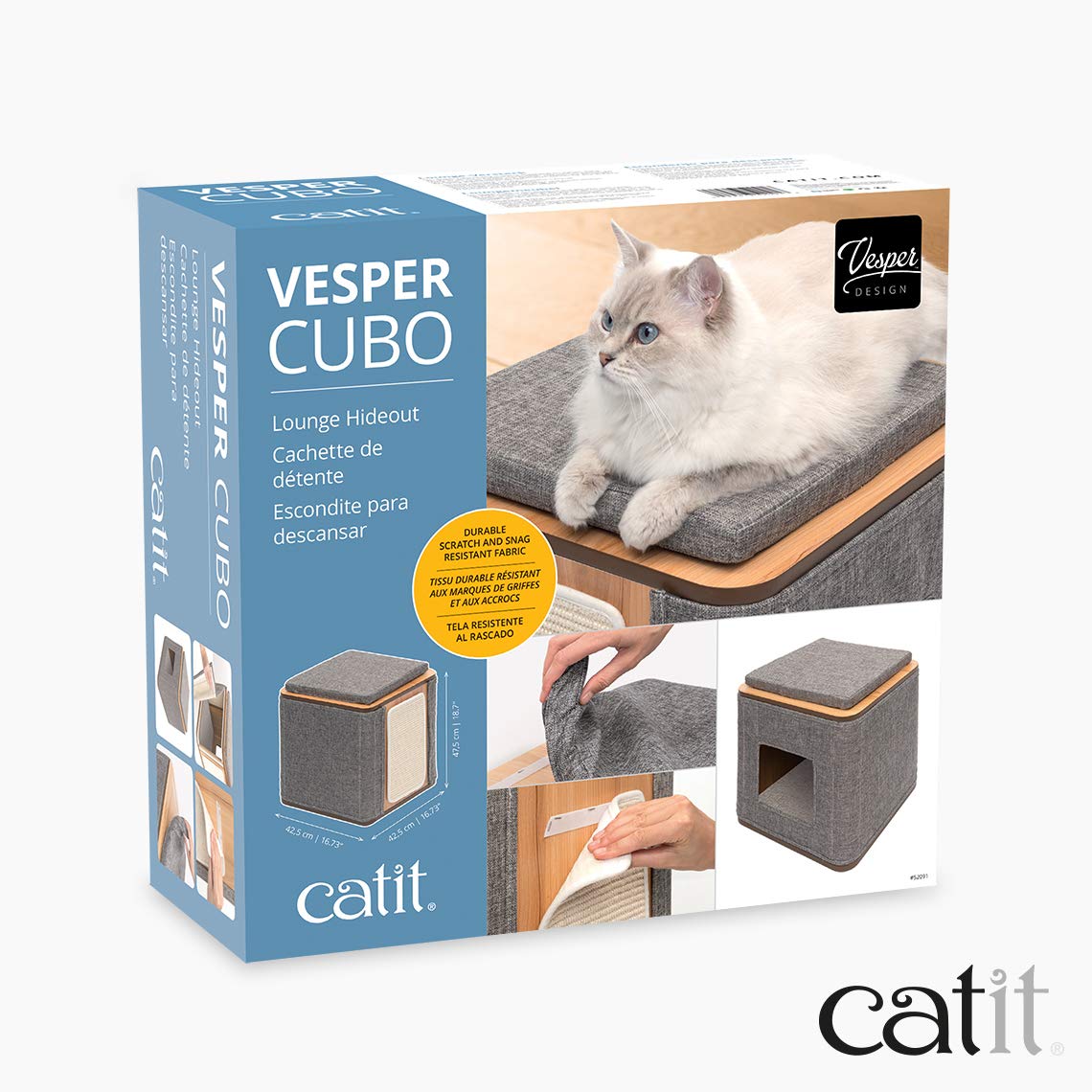 catit-vesper-cubo-meuble-pour-chat-pierre image 7