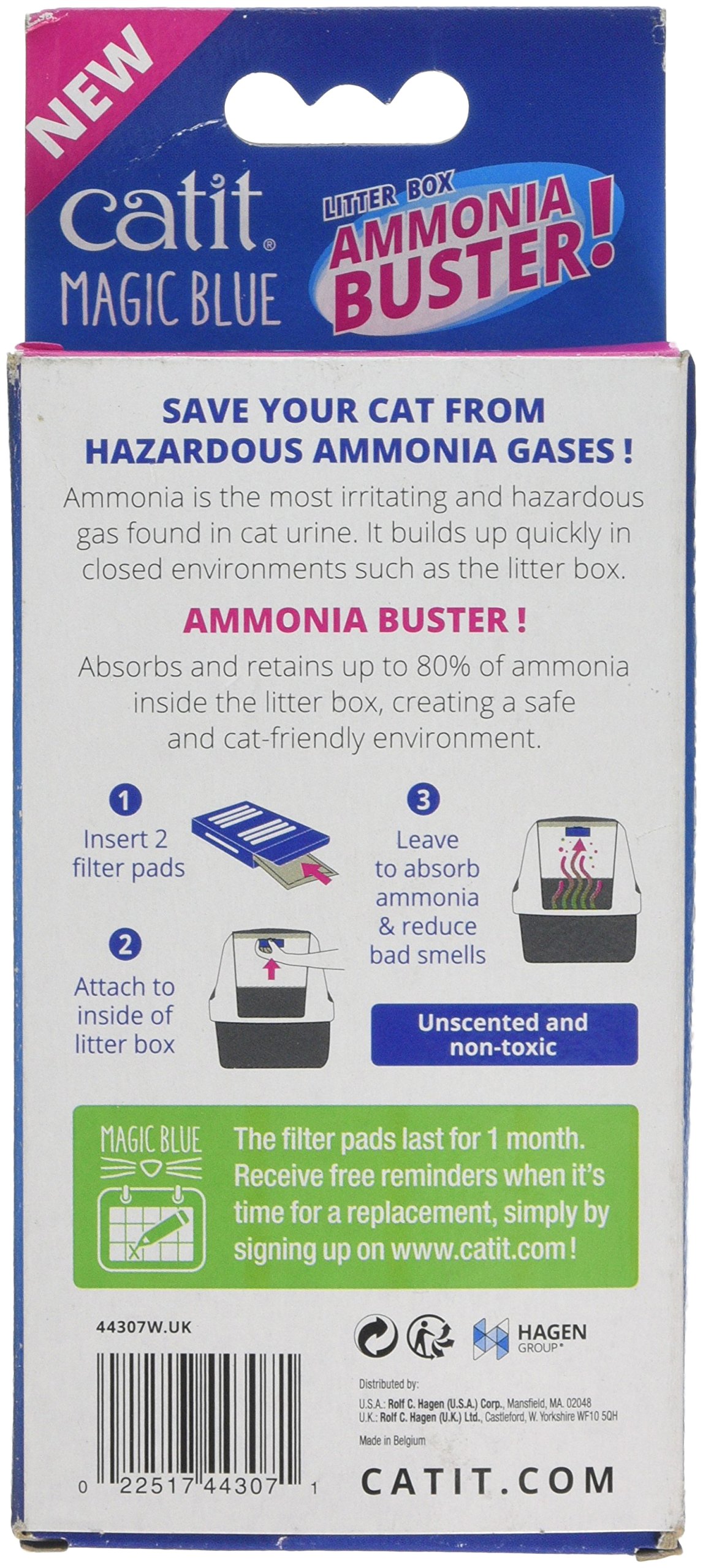 catit-magic-blue-ammonia-buster-absorbeur-d-odeurs-d-ammoniac-pour-liti-re-fixat image 2