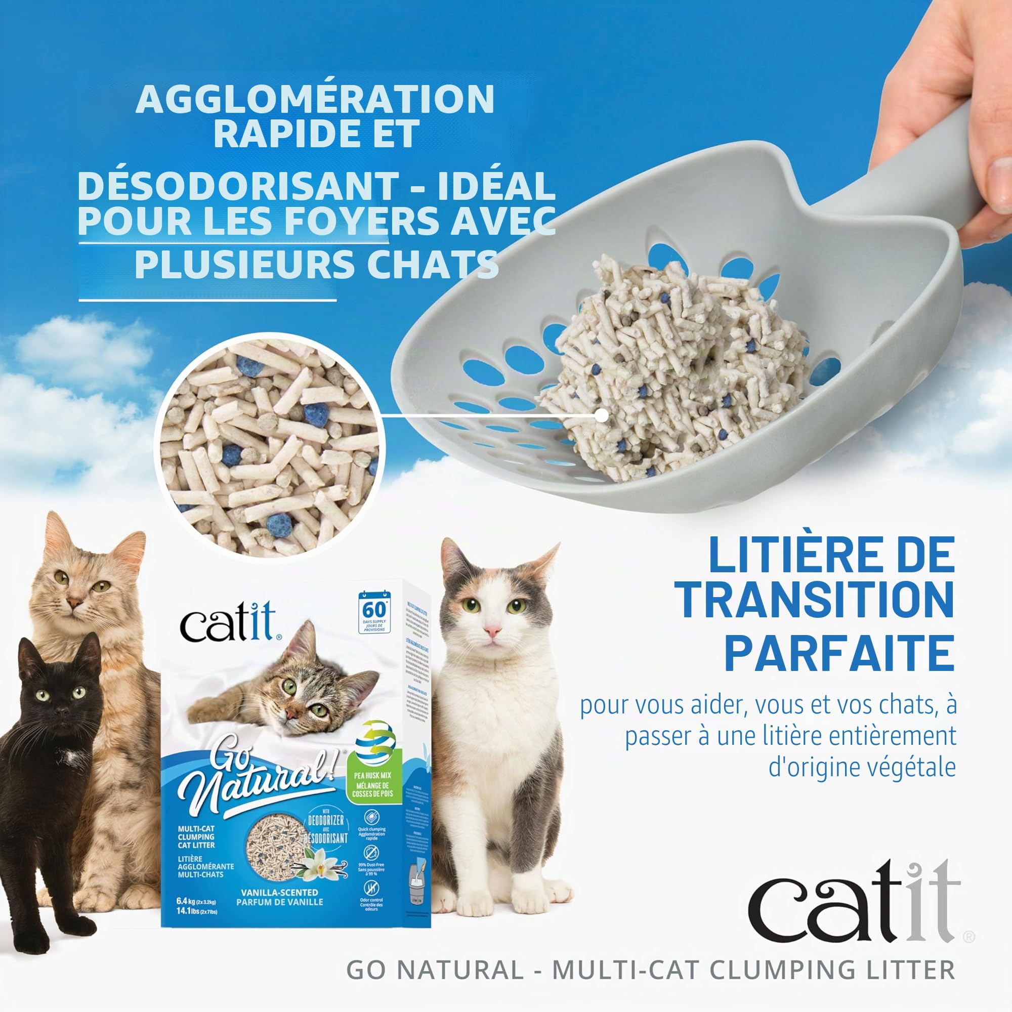 catit-go-natural-liti-re-agglom-rante-multi-chats-vanille image 3