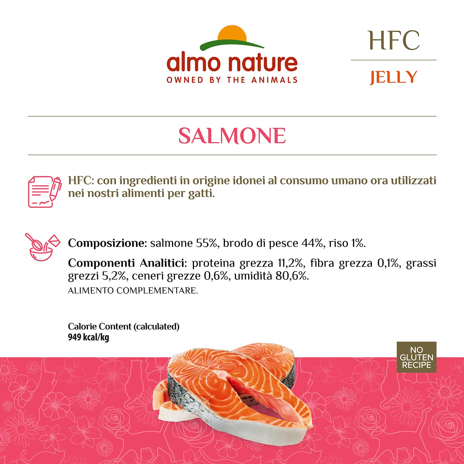 almo-nature-hfc-jelly-nourriture-humide-pour-chat-adulte-au-saumon-70-g-x-24-bo- image 2