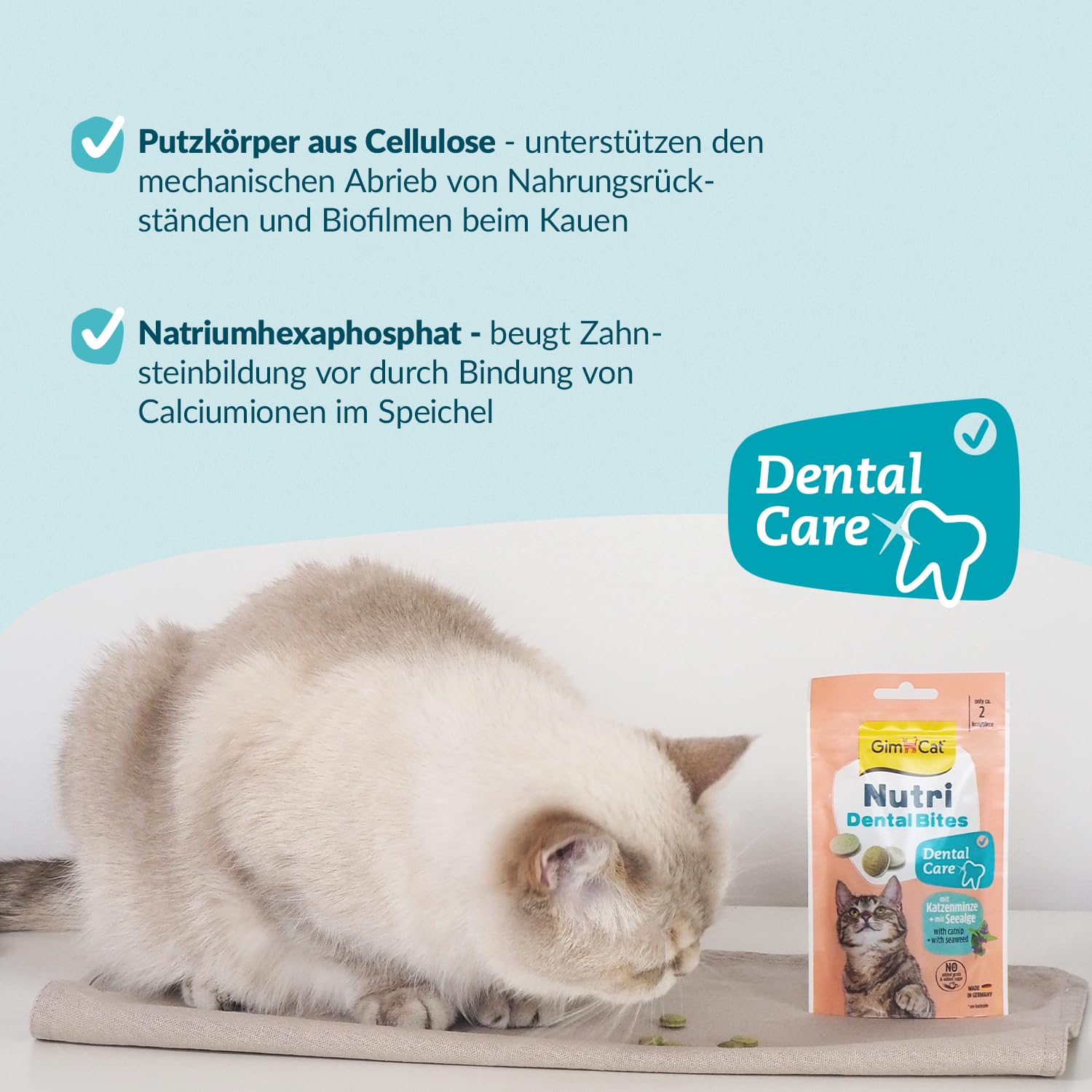 gimcat-nutri-dental-bouch-es-herbe-chat-pour-hygi-ne-dentaire-425-g image 3