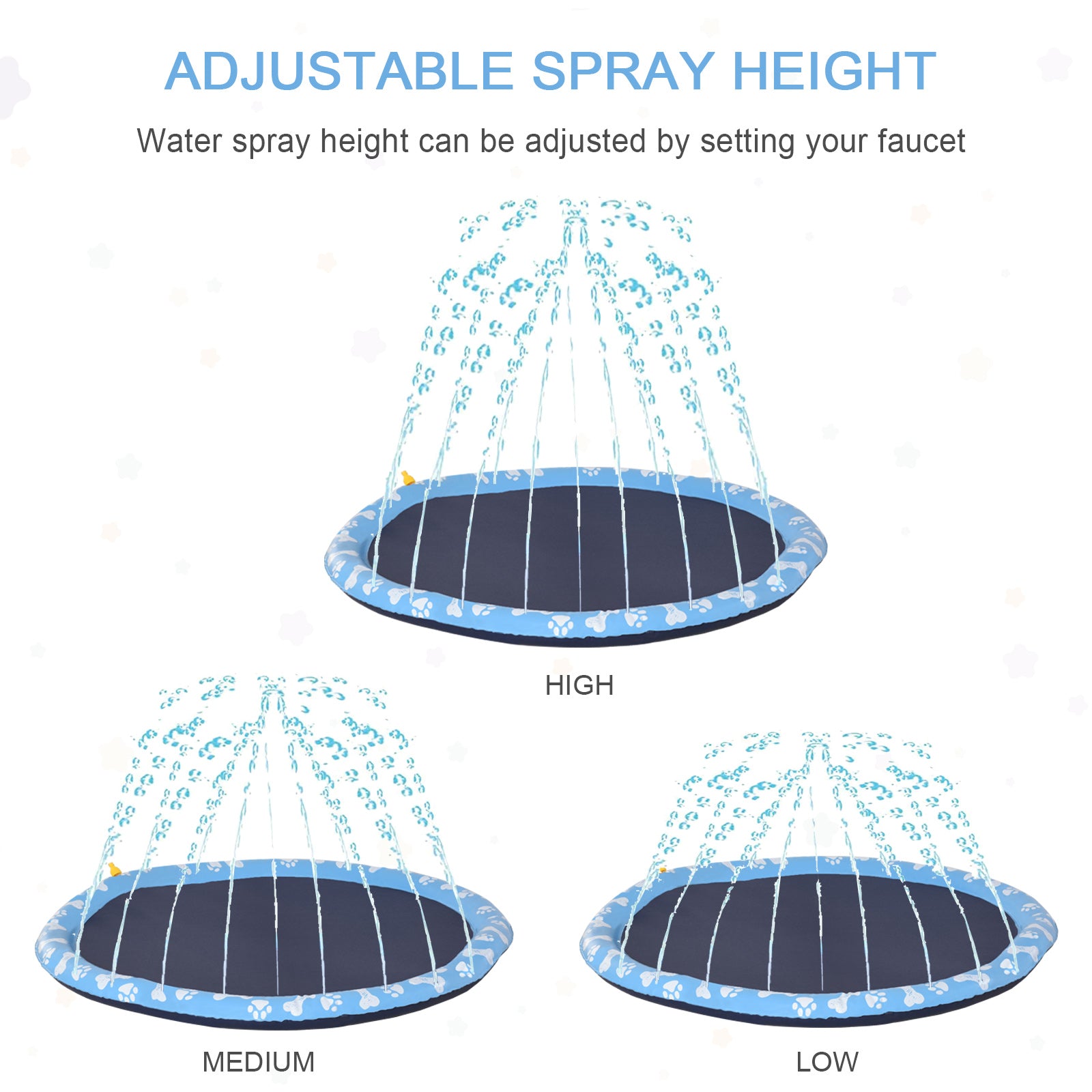 pawhut-tapis-splash-pad-chien-170-cm-antid-rapant-avec-jets-bleu image 8