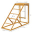 pawhut-aire-de-jeux-pour-poules-avec-balan-oire-perchoirs-et-chelle-jaune image 4