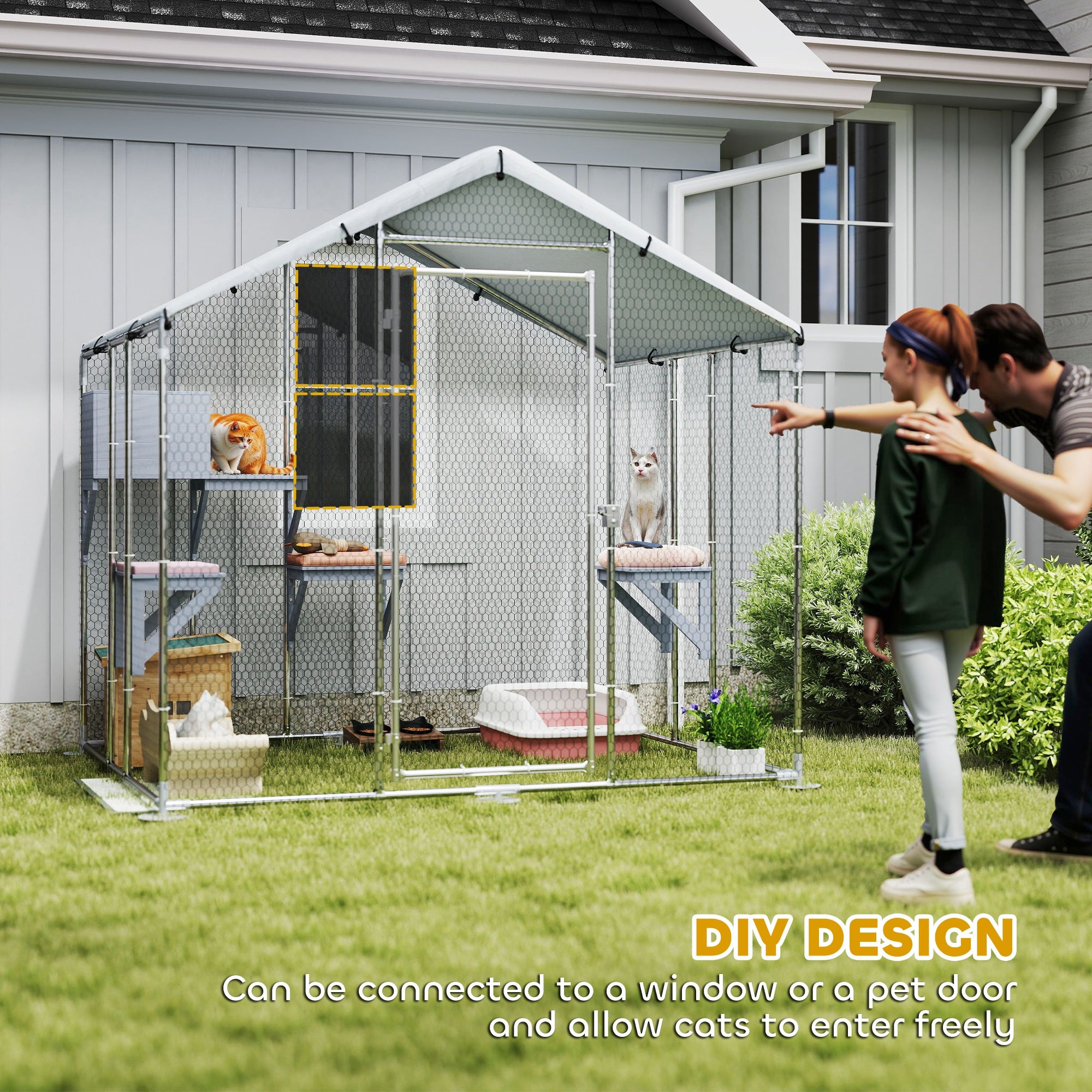 pawhut-catio-enclos-ext-rieur-79-3-4-m-pour-jusqu-5-chats image 8