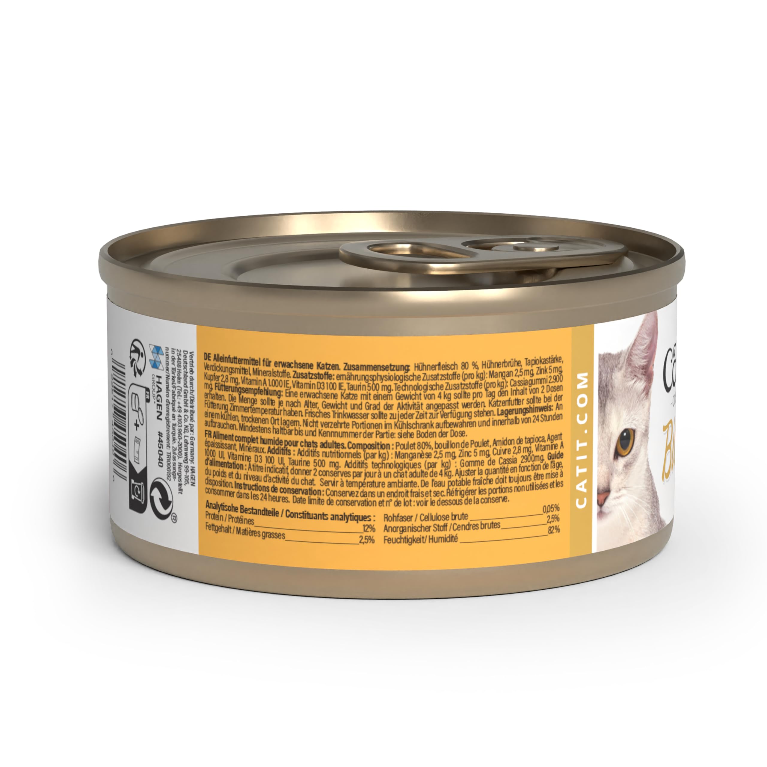 catit-cuisine-viande-de-poulet-aliment-complet-pour-chat-adulte-75-g image 2