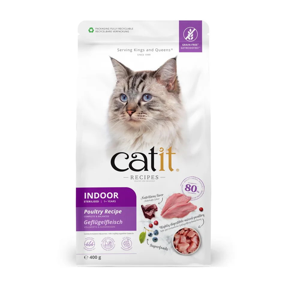 catit-recettes-la-volaille-croquettes-pour-chat-adulte-st-rilis-d-int-rieur-400- image 1