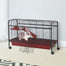 pawhut-cage-petits-animaux-41-avec-mangeoire-roulettes-rampe-et-plateforme image 3