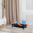 pawhut-cage-petits-animaux-35-roulettes-avec-plateforme-rampe-et-biberon-noire image 4