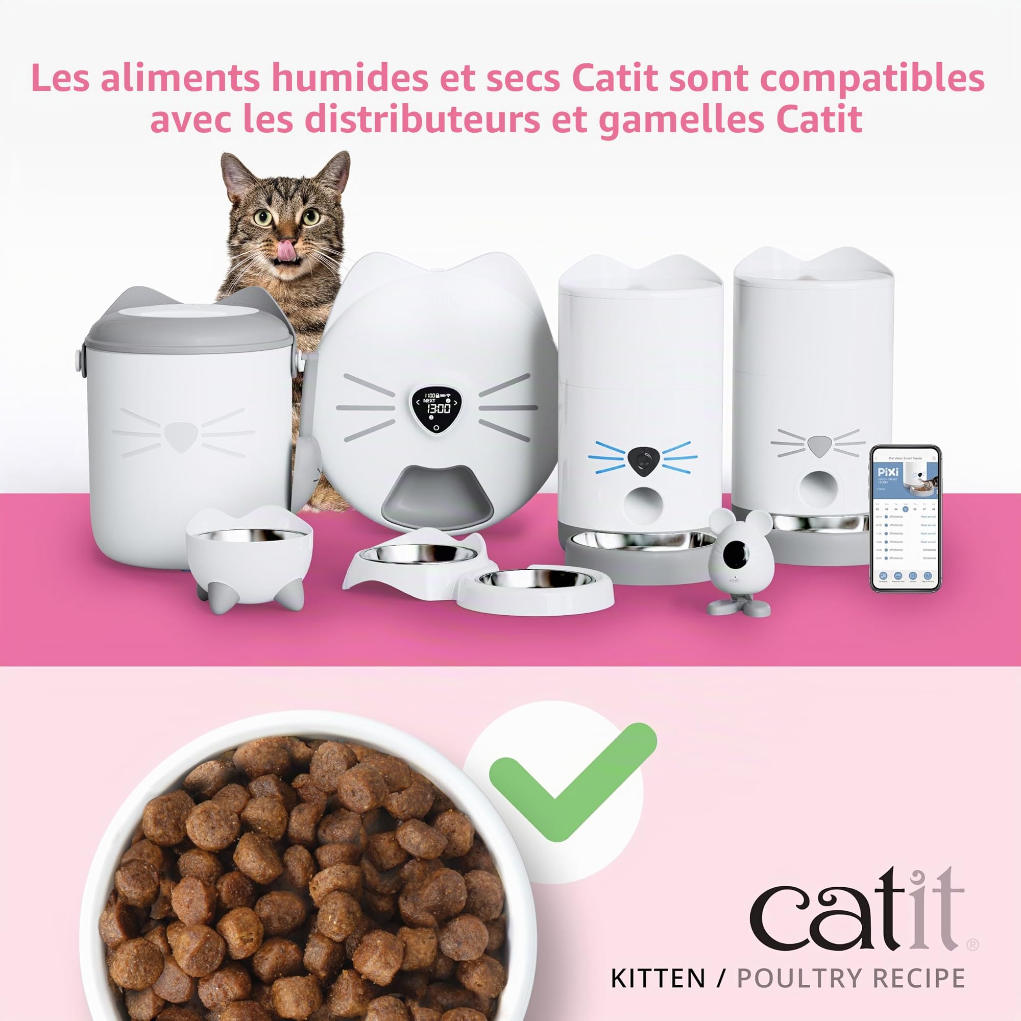 catit-recipes-kitten-croquettes-pour-chaton-400-g image 6