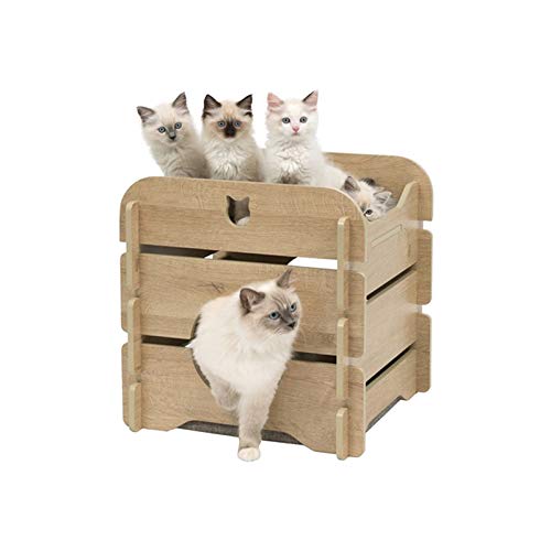 catit-vesper-cottage-52112-meuble-cachette-pour-chat-2-tages-ch-ne image 7
