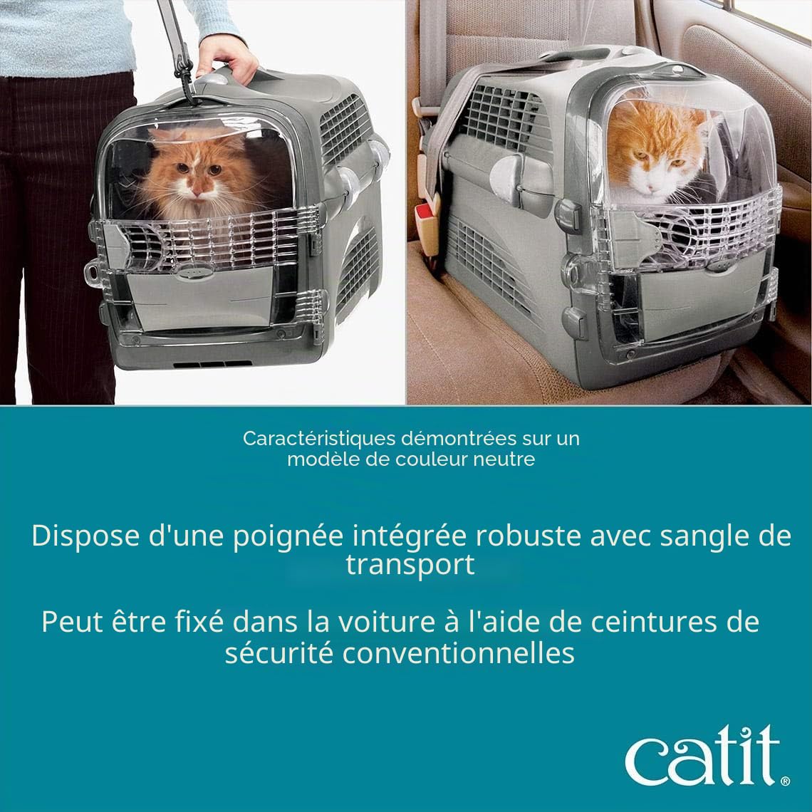 catit-cabrio-cage-de-transport-pour-chat-turquoise image 5