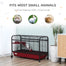 pawhut-cage-petits-animaux-41-avec-mangeoire-roulettes-rampe-et-plateforme image 6