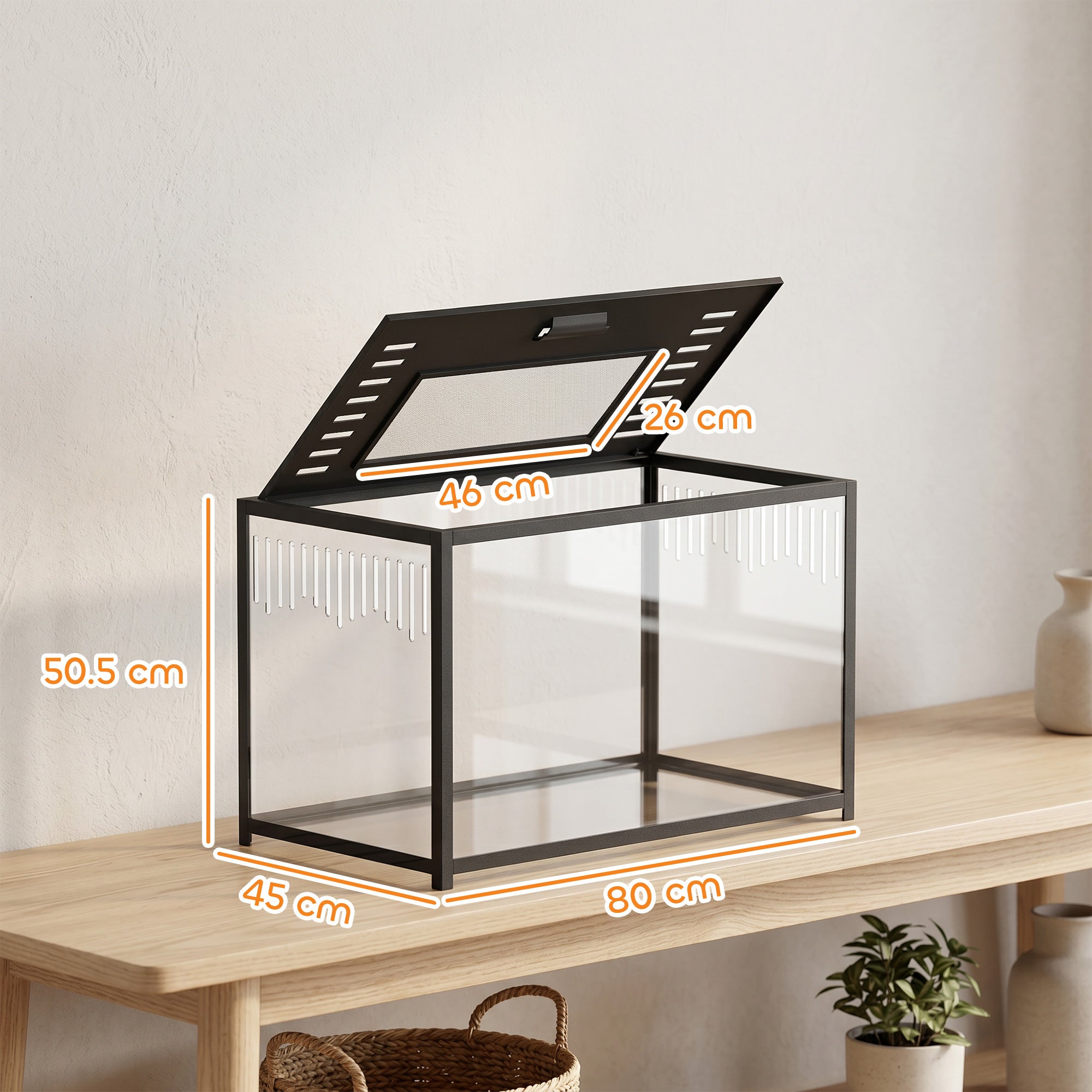 pawhut-cage-hamster-m-tal-anti-rongement-80-x-45-x-50-5-cm-noire image 5