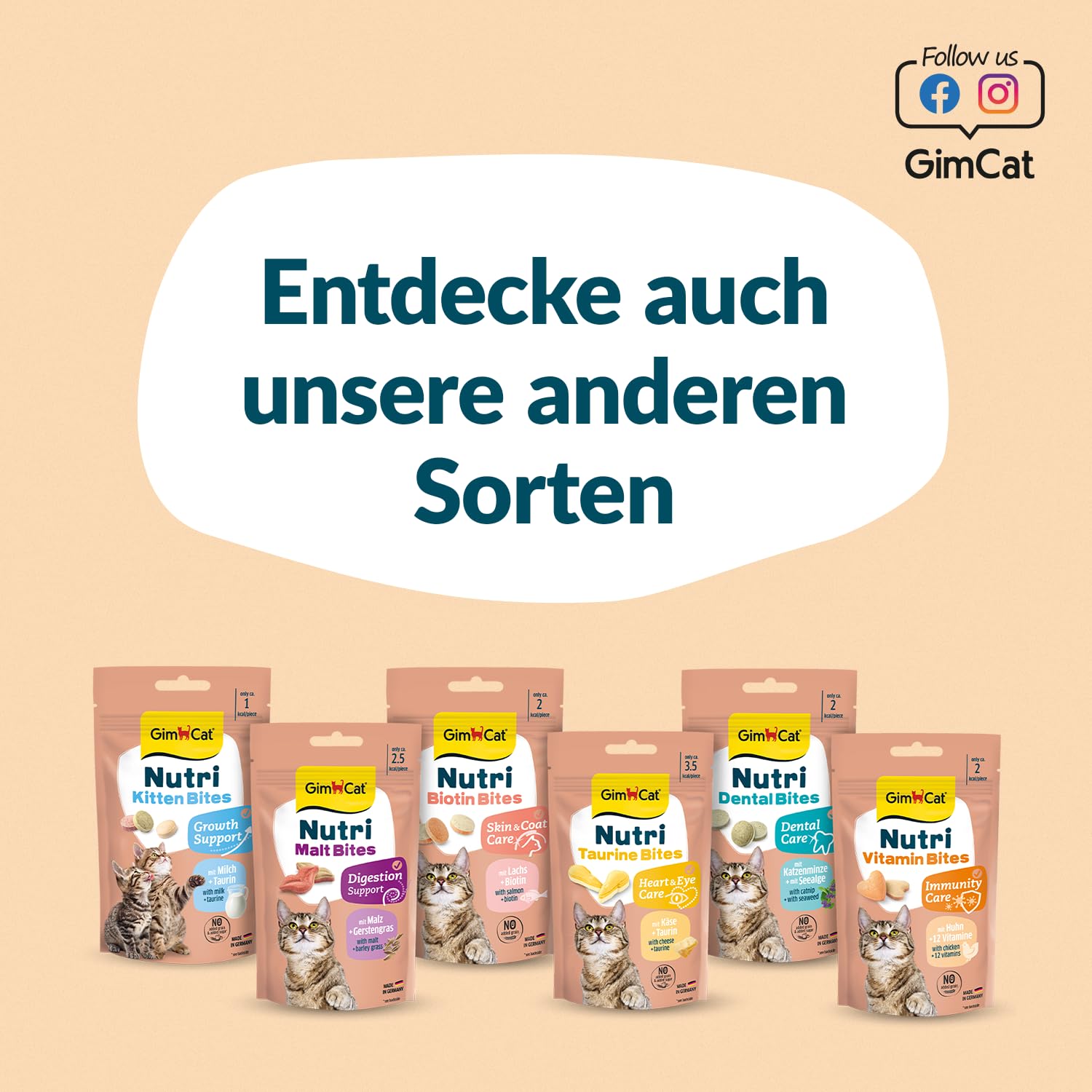 gimcat-nutri-bites-vitamine-au-poulet-friandise-chat-425-g image 7