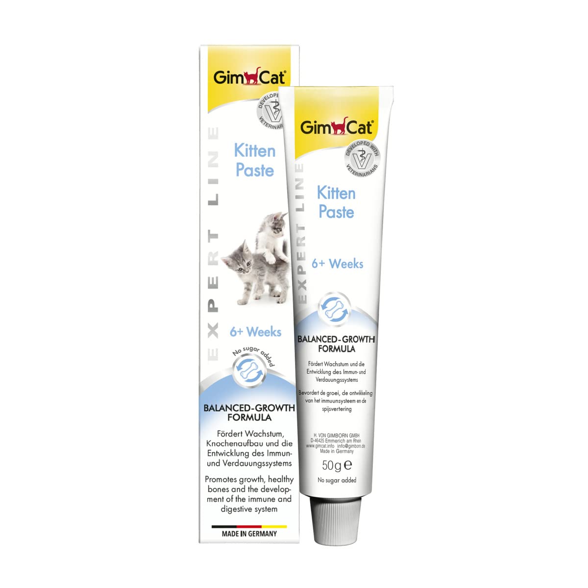 gimcat-expert-line-p-te-kitten-croissance-chaton-50-g image 1