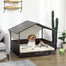 pawhut-niche-chien-d-ext-rieur-en-rotin-pe-avec-toit-et-coussin-blanc image 4