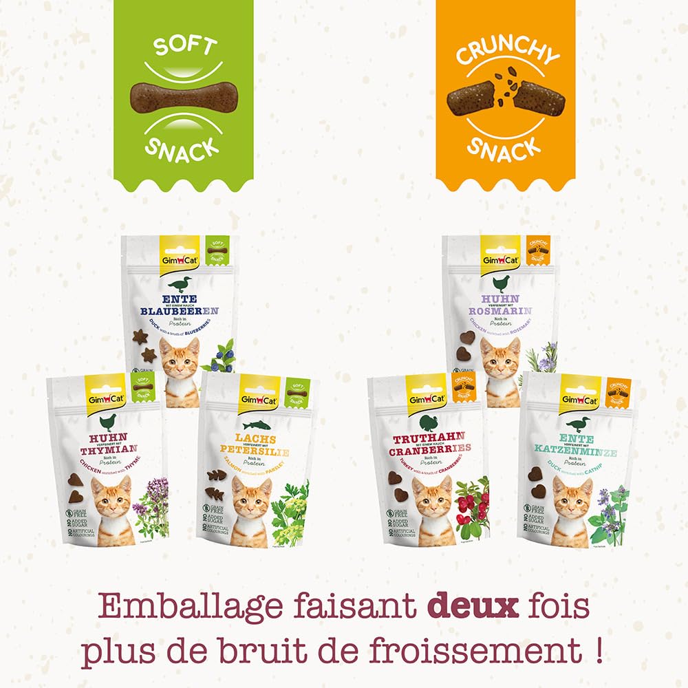 gimcat-soft-snacks-poulet-au-thym-friandise-tendre-pour-chat-60-g image 6
